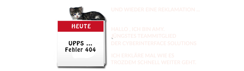 AMY unser jüngstes Teammitglied